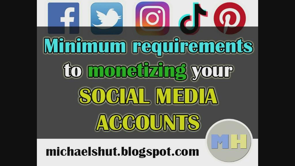 'Video thumbnail for How to monetize your famous social media accounts like Facebook | Michael's Hut'