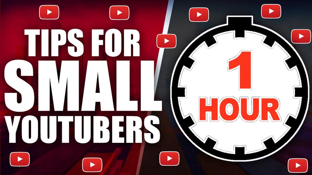 'Video thumbnail for 1 HOUR of YouTube Tips for YouTuber Beginners'